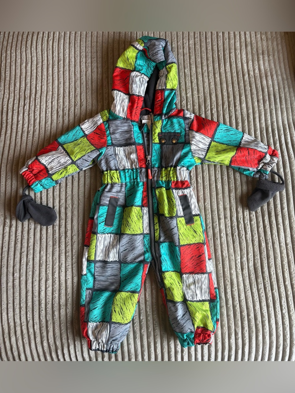 deux par deux one piece spring/fall suit